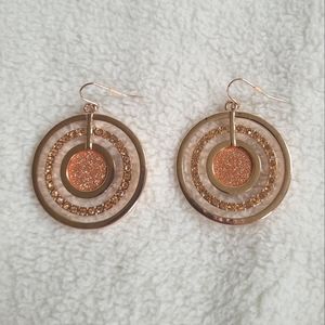 Rose Gold Earrings